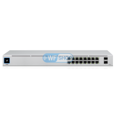 Ubiquiti UniFi Switch USW-16-POE (USW-16-POE) Коммутатор 16 портов 1000Base-TX, 2xSFP, Gen2