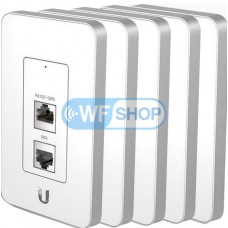 Точка доступа Ubiquiti UniFi In-Wall (5-Pack) комплект из 5-ти точек доступа 2,4ГГц