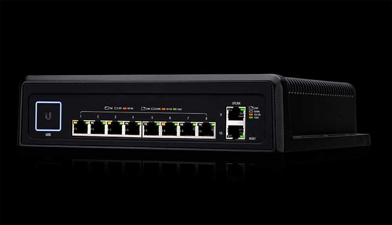 Лицьова сторона UniFi Switch Industrial