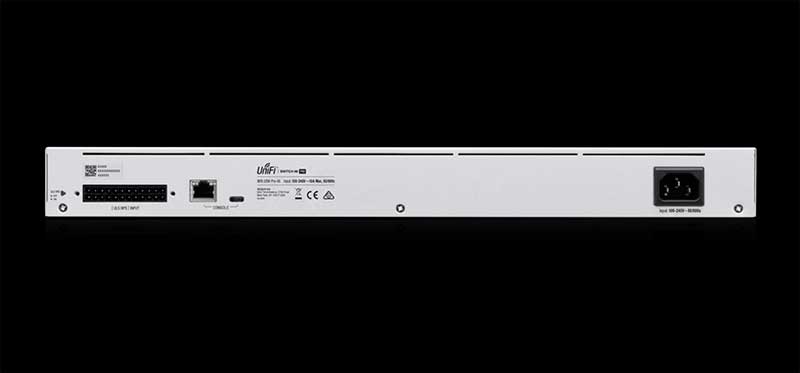 Задня панель UniFi Switch Pro 24 PoE
